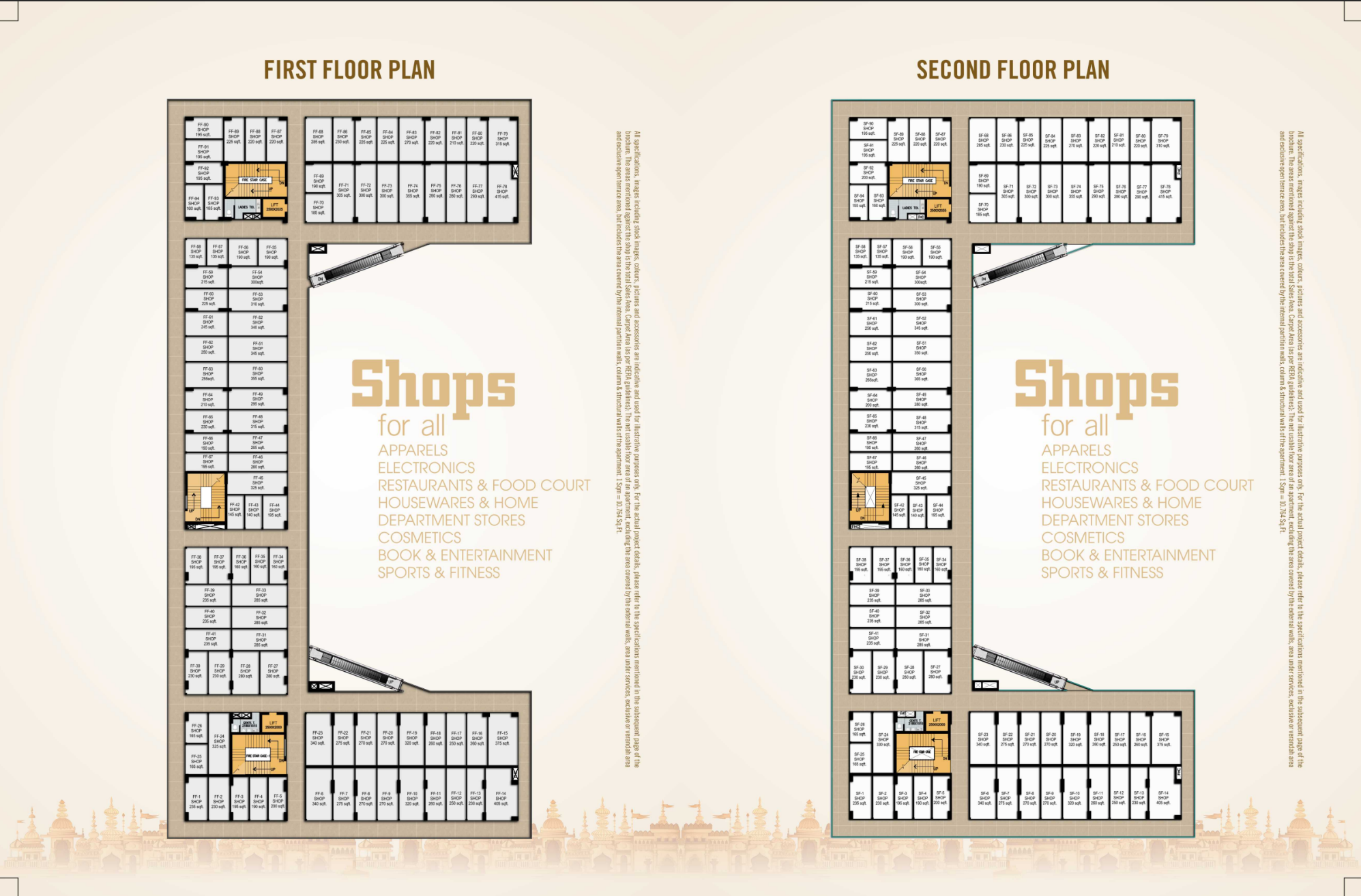 2 BHK Floor Plan